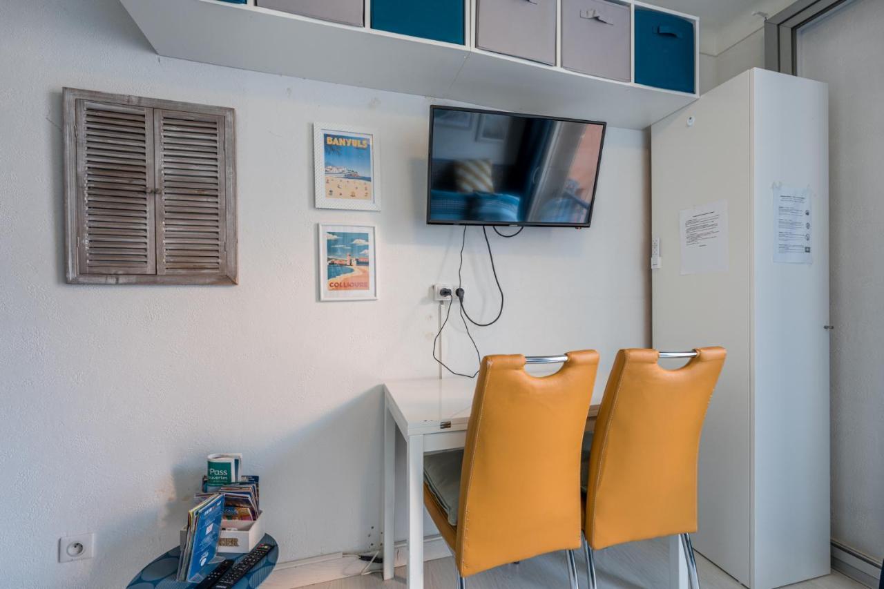 Studio "Les Roches Blanches" - Vue Mer & Vignes Banyuls-sur-Mer Ngoại thất bức ảnh